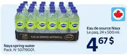 Walmart Naya Spring Water offer