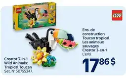 Walmart Creator 3-in-1 Wild Animals: Tropical Toucan offer