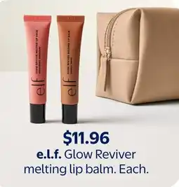 Walmart e.l.f. Glow Reviver melting lip balm offer