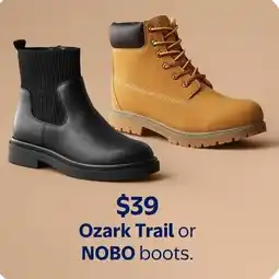Walmart Ozark Trail or NOBO boots offer