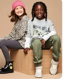 Walmart George kids' fooler tee stretch joggers offer