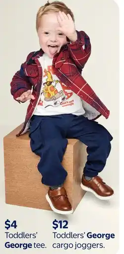 Walmart George toddlers' tee offer