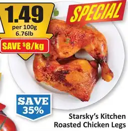 Starsky Starsky's Kitchen Roasted Chicken Legs offer
