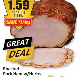 Starsky Roasted Pork Ham w/Herbs offer