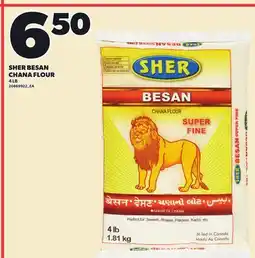 Loblaws SHER BESAN CHANA FLOUR, 4 LB offer