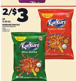 Loblaws KURKURE SNACKS, 115 G offer