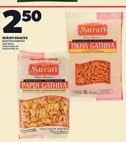 Loblaws SURATI SNACKS, 250/341 G offer