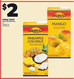Loblaws SURAJ JUICE, 1 L offer