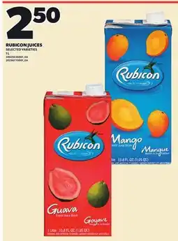 Loblaws RUBICON JUICES, 1 L offer