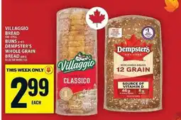 Food Basics Villaggio Bread / Dempster's Whole Grain Bread offer