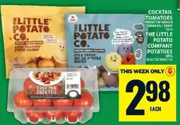 Food Basics Cocktail Tomatoes & The Little Potato Company Potatoes offer