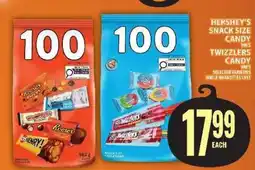 Food Basics Hershey's Snack Size Candy & Twizzlers Candy offer