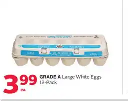Rexall GRADE A Large White Eggs 12-Pack offer