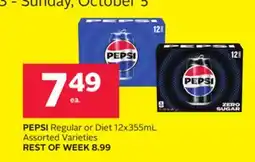 Rexall PEPSI Regular or Diet offer