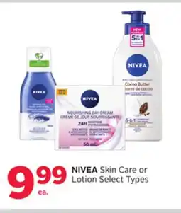 Rexall NIVEA Skin Care or Lotion offer