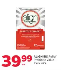 Rexall ALIGN IBS Relief Probiotic Value Pack offer