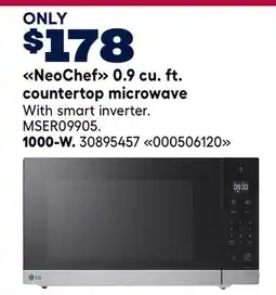 RONA LG NeoChef 0.9 cu. ft. countertop microwave offer