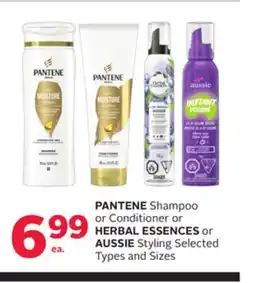 Rexall PANTENE Shampoo or Conditioner or HERBAL ESSENCES or AUSSIE Styling offer