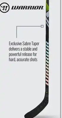 Hockey Life WARRIOR ALPHA LX2 PRO SENIOR HOCKEY STICK offer