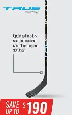 Hockey Life TRUE CATALYST 9X3 SENIOR HOCKEY STICKS offer