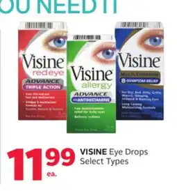 Rexall VISINE Eye Drops offer