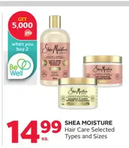 Rexall SHEA MOISTURE Hair Care offer