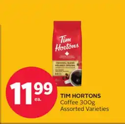 Rexall TIM HORTONS Coffee offer