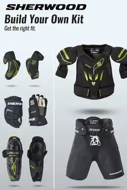 Hockey Life SHERWOOD BUILD YOUR OWN KIT - YOUTH offer