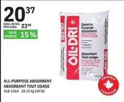 BMR ALL-PURPOSE ABSORBENT offer