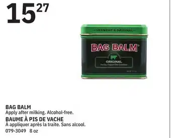 BMR BAG BALM offer