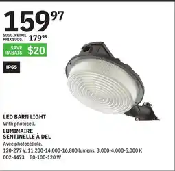 BMR LED BARN LIGHT offer