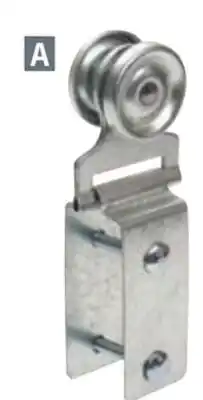 BMR STANDARD DOOR TRACK HANGER offer