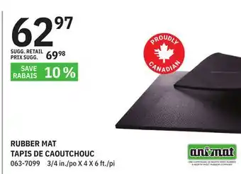 BMR RUBBER MAT offer