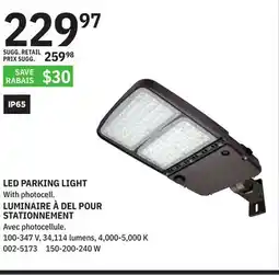 BMR LED PARKING LIGHT offer