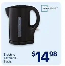 Walmart Electric Kettle 1 L offer
