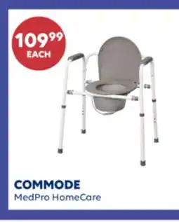 Wellwise by Shoppers COMMODE MedPro HomeCare offer