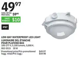 BMR LOW-BAY WATERPROOF LED LIGHT offer