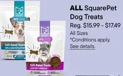 Petvalu ALL SquarePet Dog Treats offer