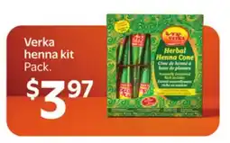 Walmart Verka Henna Kit offer