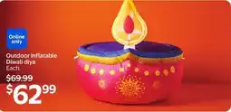 Walmart Outdoor inflatable Diwali diya offer