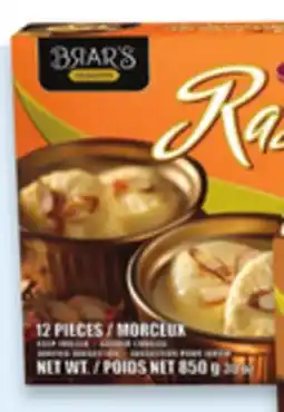 Walmart Brar's Rasmalai or Milk Cake offer