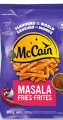 Walmart McCain masala fries 650 g offer