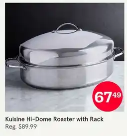 Kitchen Stuff Plus Kuisine Hi-Dome Roaster with Rack offer