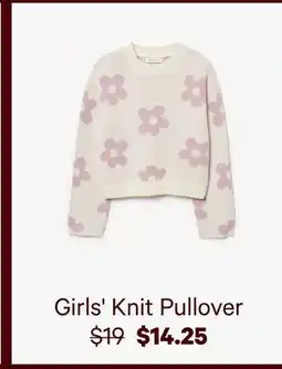 Joe Fresh Girls' Knit Pullover offer