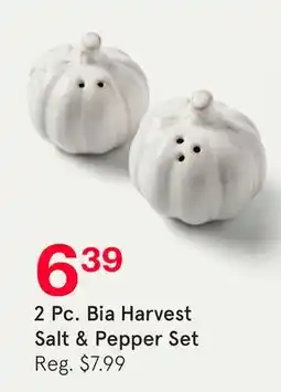 Kitchen Stuff Plus 2 Pc. Bia Harvest Salt & Pepper Set offer