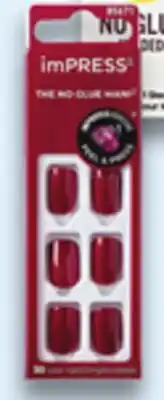 Walmart Kiss imPRESS press-on nails 30s offer