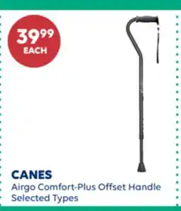 Wellwise by Shoppers CANES Airgo Comfort-Plus Offset Handle offer