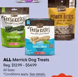 Petvalu ALL Merrick Dog Treats offer