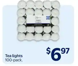 Walmart Tea lights offer