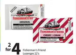 Pharmasave Fisherman's Friend Lozenges offer